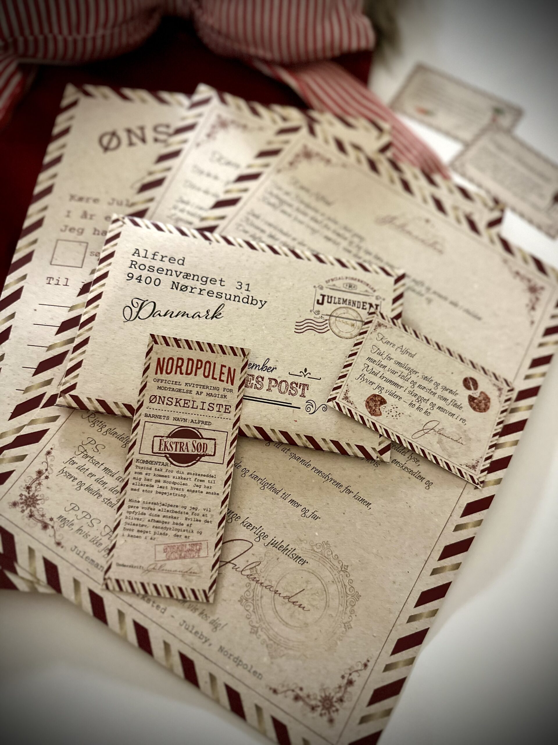 Brev fra julemanden, 2025 - Trykte breve - Billede 2