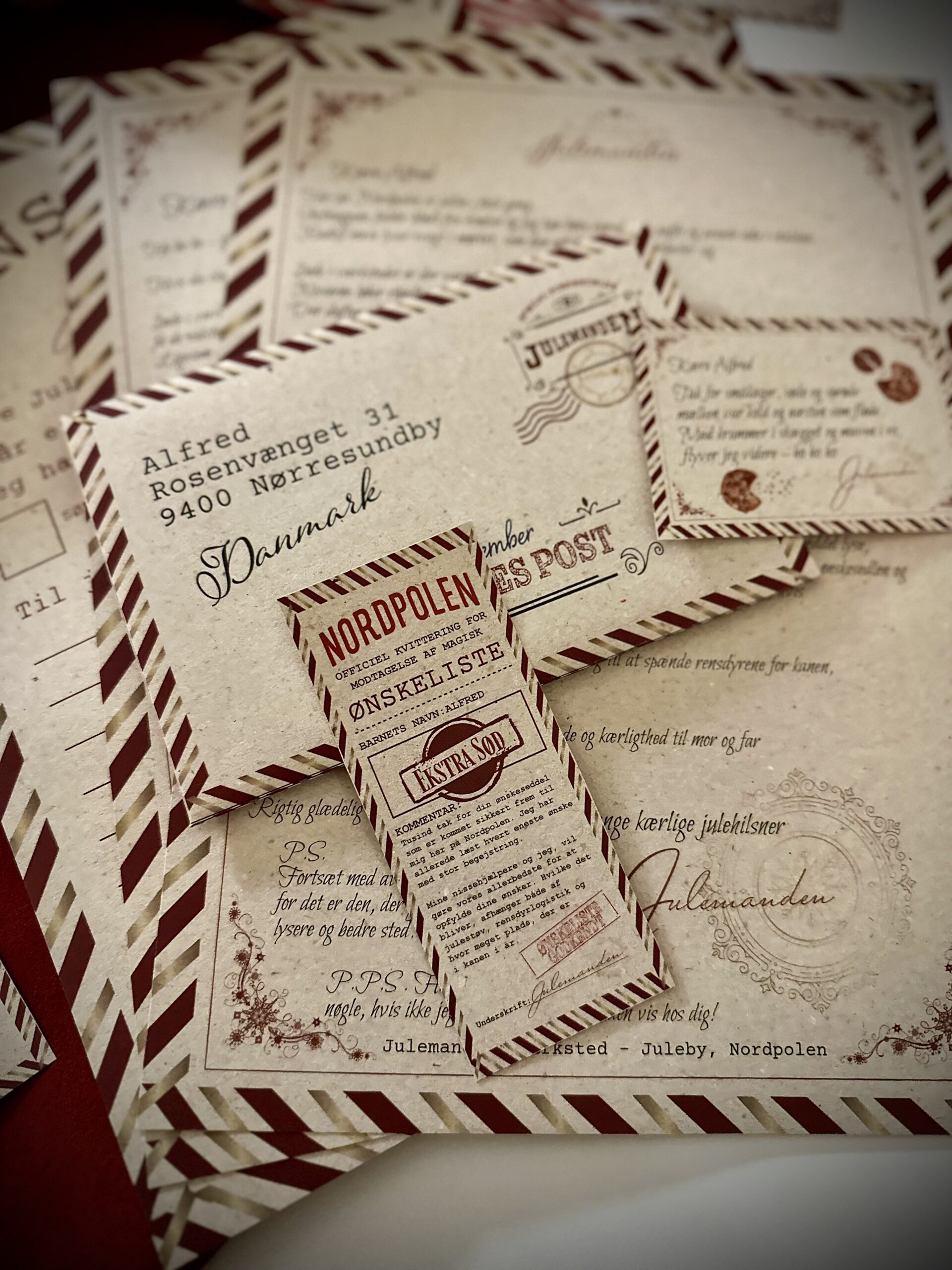 Brev fra julemanden, 2025 - Trykte breve - Billede 4