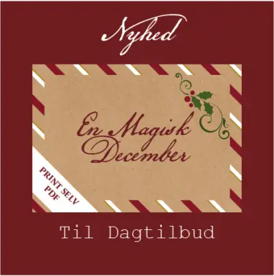 Gør December Magisk i Dagtilbud – Personlige Nissebreve til Børnehaver og Dagplejer - Print Selv PDF