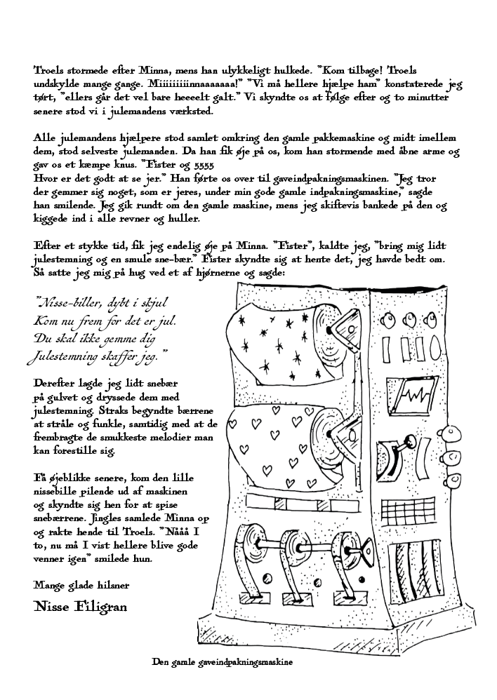 Personlige Nissebreve Tilpasset Skolens December – Gør Julen Magisk i Klasseværelset: Print Selv PDF - Billede 3