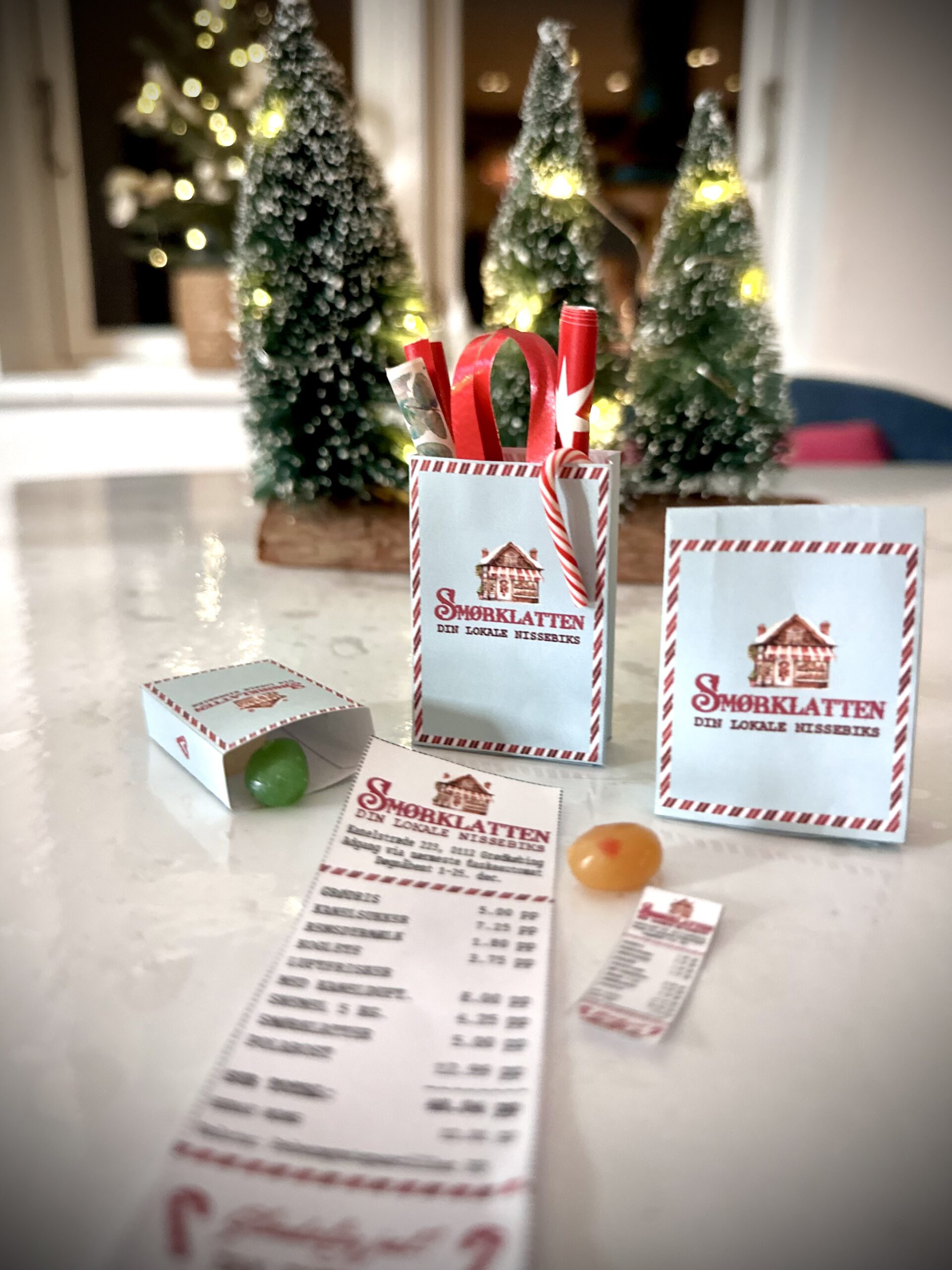 Nissens kvittering fra Smørklatten – print selv bevis på nissens eksistens, fyldt med nissemagi og juletrylleri.