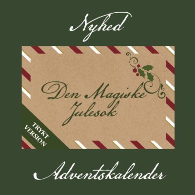 Den Magiske Julesok - Adventskalender m. trykte breve og kuverter
