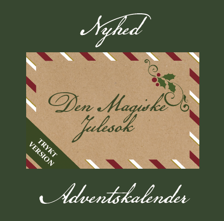 Den Magiske Julesok - Adventskalender m. trykte breve og kuverter